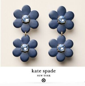Kate Spade ♠️💙 Blue Flower Earrings